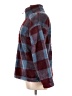 Eddie Bauer 100% Polyester Plaid Burgundy Pullover Sweater Size L - photo 5