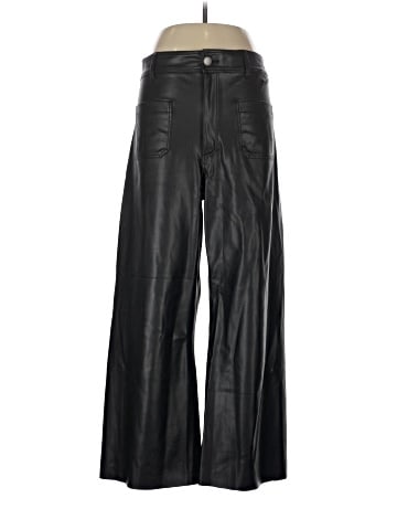 Zara Faux Leather Pants (view 1)