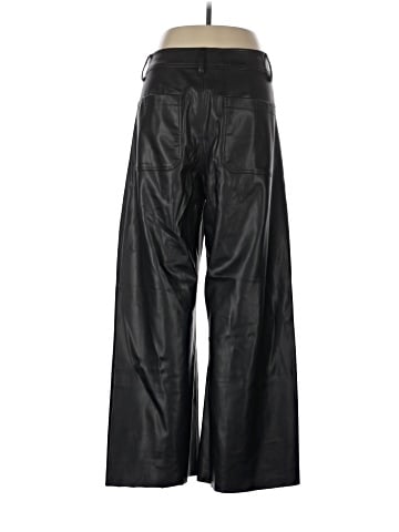 Zara Faux Leather Pants (view 2)