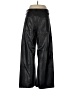 Zara Black Faux Leather Pants Size 12 - photo 2