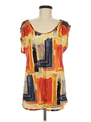 One September Short Sleeve Blouse (view 1)