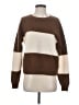 J.Crew 100% Cashmere Color Block Brown Cashmere Pullover Sweater Size S - photo 1