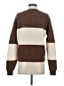 J.Crew 100% Cashmere Color Block Brown Cashmere Pullover Sweater Size S - photo 2