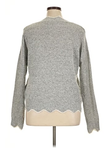 Hem & Thread Pullover Sweater (view 2)
