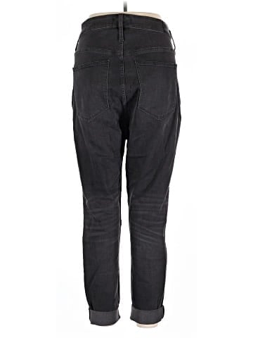 Madewell Curvy High-Rise Skinny Jeans in Black Sea (view 2)