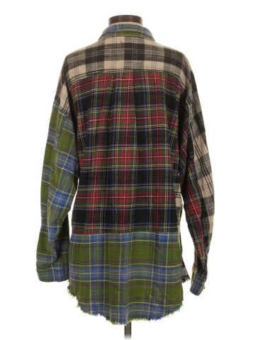 BDG Long Sleeve Button-Down Shirt (view 2)