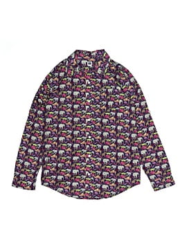 Janie And Jack Long Sleeve Button Down Shirt