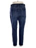 Inc Denim Solid Blue Jeans Size 18w - photo 2