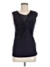 Ann Taylor Black Sleeveless Top Size M - photo 1