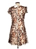 Next Animal Print Brown Casual Dress Size 10 - photo 2