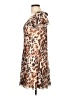 Next Animal Print Brown Casual Dress Size 10 - photo 5