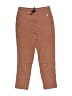 Gap Fit Solid Brown Casual Pants Size 8 - photo 1