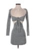 Solid & Striped Gray Cocktail Dress Size XS - photo 1