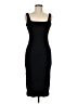 Bebe Solid Black Cocktail Dress Size M - photo 1