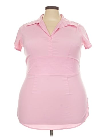 Cotton Express Short Sleeve Blouse (view 1)