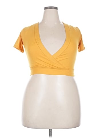 Trafaluc by Zara Short Sleeve Top (view 1)