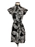 Express Outlet 100% Polyester Graphic Black Casual Dress Size XS - photo 1