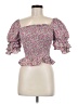 Do & Be Pink Short Sleeve Blouse Size M - photo 1