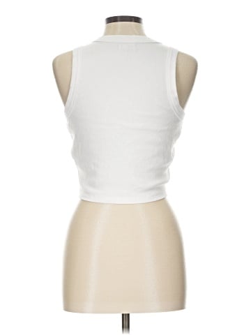 Madewell Supima&reg; Rib Crop Tank (view 2)
