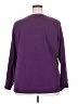 Made for Life 100% Polyester Purple Pullover Sweater Size 2X - photo 2