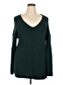 City Chic Teal Pullover Sweater Size 20 Plus (L) - photo 1