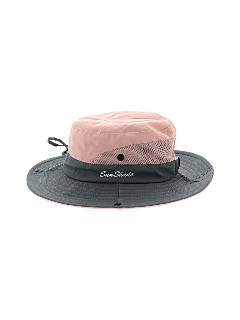 Pre-owned Assorted Brands Sun Hat In Pink