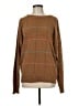 Giorgio Armani Plaid Brown Pullover Sweater Size M - photo 1