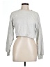 Fashion Nova Silver Sweatshirt Size L - photo 1