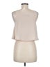 Foreign Exchange 100% Polyester Tan Sleeveless Top Size M - photo 2