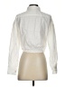 Elan 100% Cotton Ivory Long Sleeve Blouse Size S - photo 2
