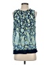 Talbots 100% Cotton Blue Sleeveless Blouse Size S - photo 1