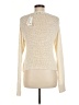 Vince. Argyle Solid Ivory Long Sleeve Top Size M - photo 2