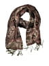 Unbranded Paisley Burgundy Scarf One size - photo 1