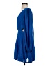 Pink Lily Solid Blue Cocktail Dress Size S - photo 5