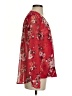 Kut from the Kloth 100% Polyester Red Long Sleeve Blouse Size S - photo 4