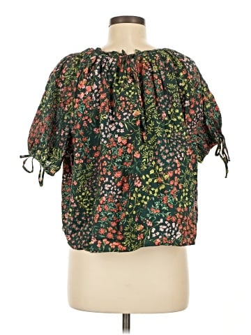 Ann Taylor LOFT Short Sleeve Blouse (view 2)