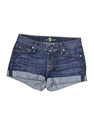 7 For All Mankind Denim Shorts (view 1)
