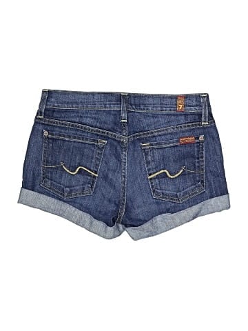7 For All Mankind Denim Shorts (view 2)