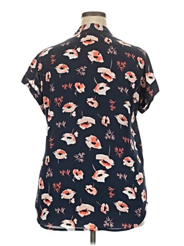 Pleione Short Sleeve Blouse (view 2)