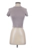 Parade Gray Short Sleeve Turtleneck Size XS - photo 1