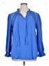 Unbranded Blue Long Sleeve Blouse Size XL - photo 1