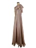 Betsy & Adam Metallic Brown Pink Cocktail Dress Size 14 - photo 5