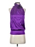 Bebe Purple Sleeveless Silk Top Size XS - photo 1