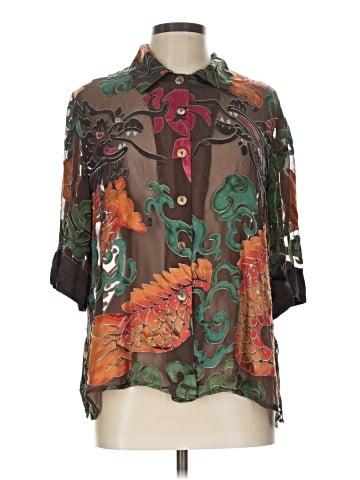 Citron Santa Monica Collection 3/4 Sleeve Blouse (view 1)