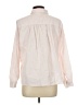 Gloria Vanderbilt Stripes Pink Long Sleeve Blouse Size L - photo 2