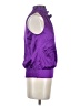 Bebe Purple Sleeveless Silk Top Size XS - photo 4