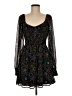 Steve Madden 100% Polyester Paisley Black Cocktail Dress Size M - photo 1