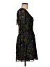Steve Madden 100% Polyester Paisley Black Cocktail Dress Size M - photo 4