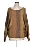 Mystree Metallic Brown Pullover Sweater Size L - photo 1