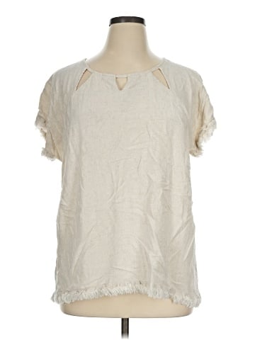 Umgee Short Sleeve Blouse (view 1)